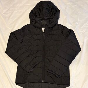Old Navy Black Quilted Jacket (Unisex)